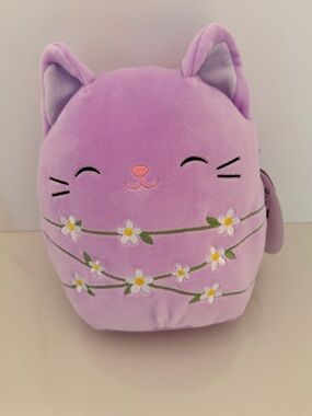 Original Squishmallows 8” Mak The Lavender Cat